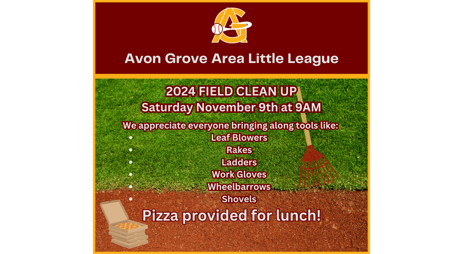 Fall 2024 Field Clean Up and Equipment Return!